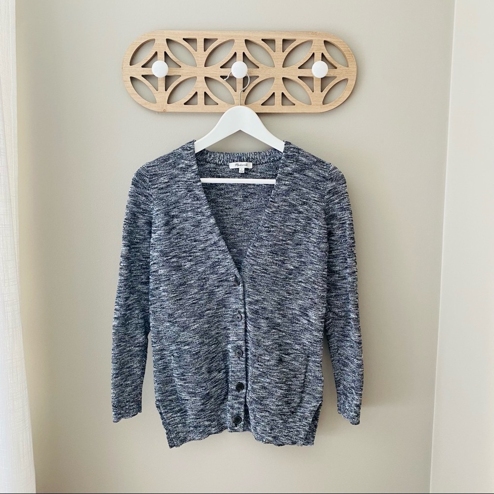 Madewell Button Up Cardigan Gray Sz Small